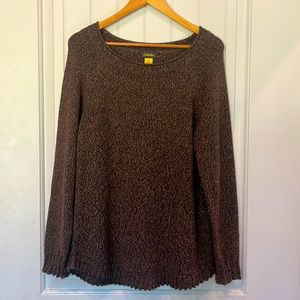 Cabela’s sweater brown knit size Large